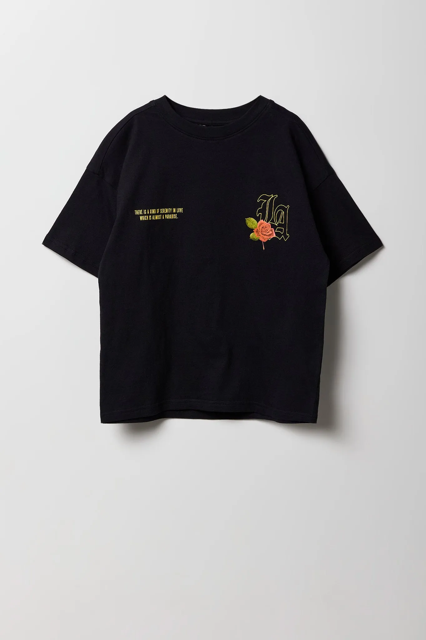 T-shirt à imprimé Los Angeles Rose pour garçon sold by Urban Planet