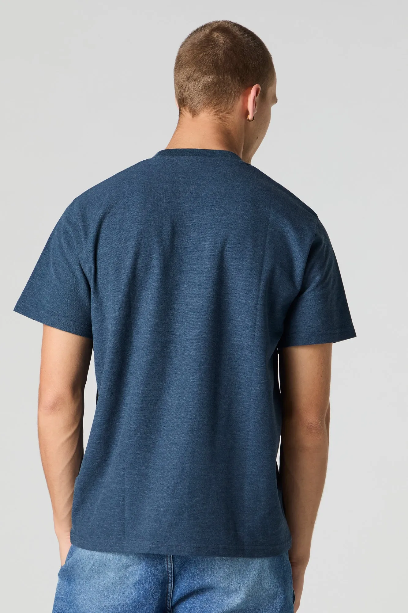 Textured Colourblock T-Shirt sold by Urban Planet product image thumbnail 5