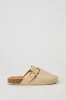 Faux Suede Buckle Clog sold by Urban Planet