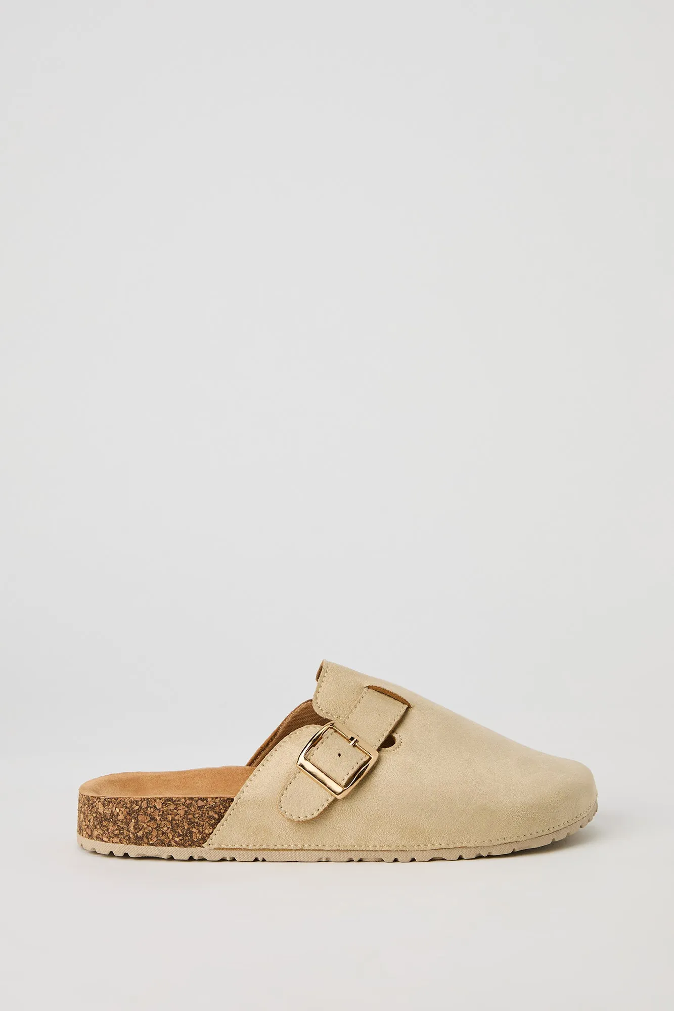 Faux Suede Buckle Clog sold by Urban Planet product image thumbnail 5