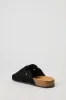 Faux Suede Buckle Clog sold by Urban Planet