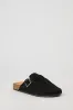 Faux Suede Buckle Clog sold by Urban Planet