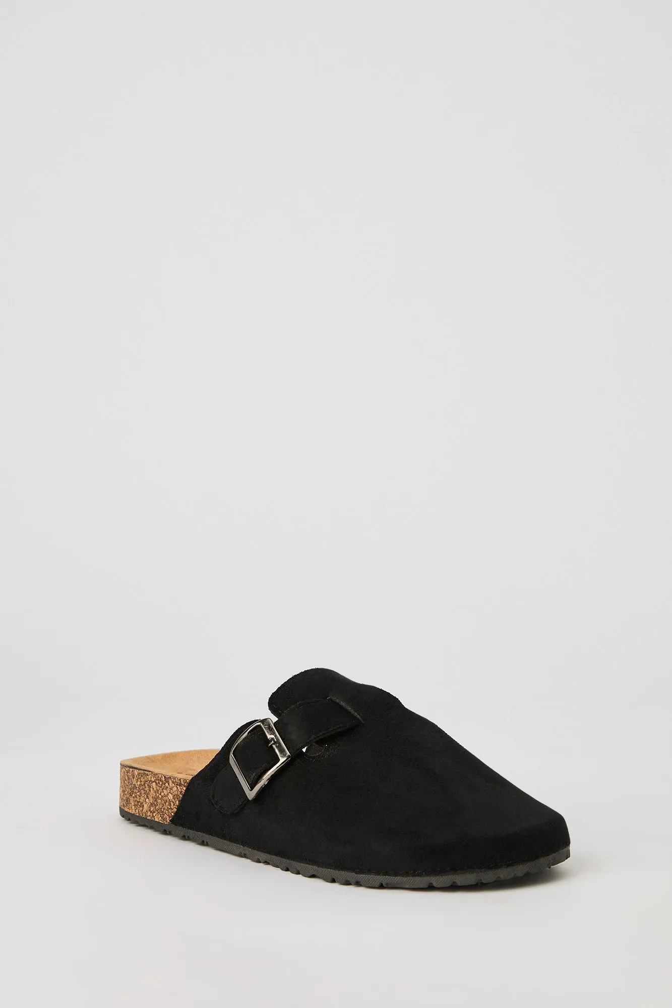 Faux Suede Buckle Clog sold by Urban Planet product image thumbnail 3