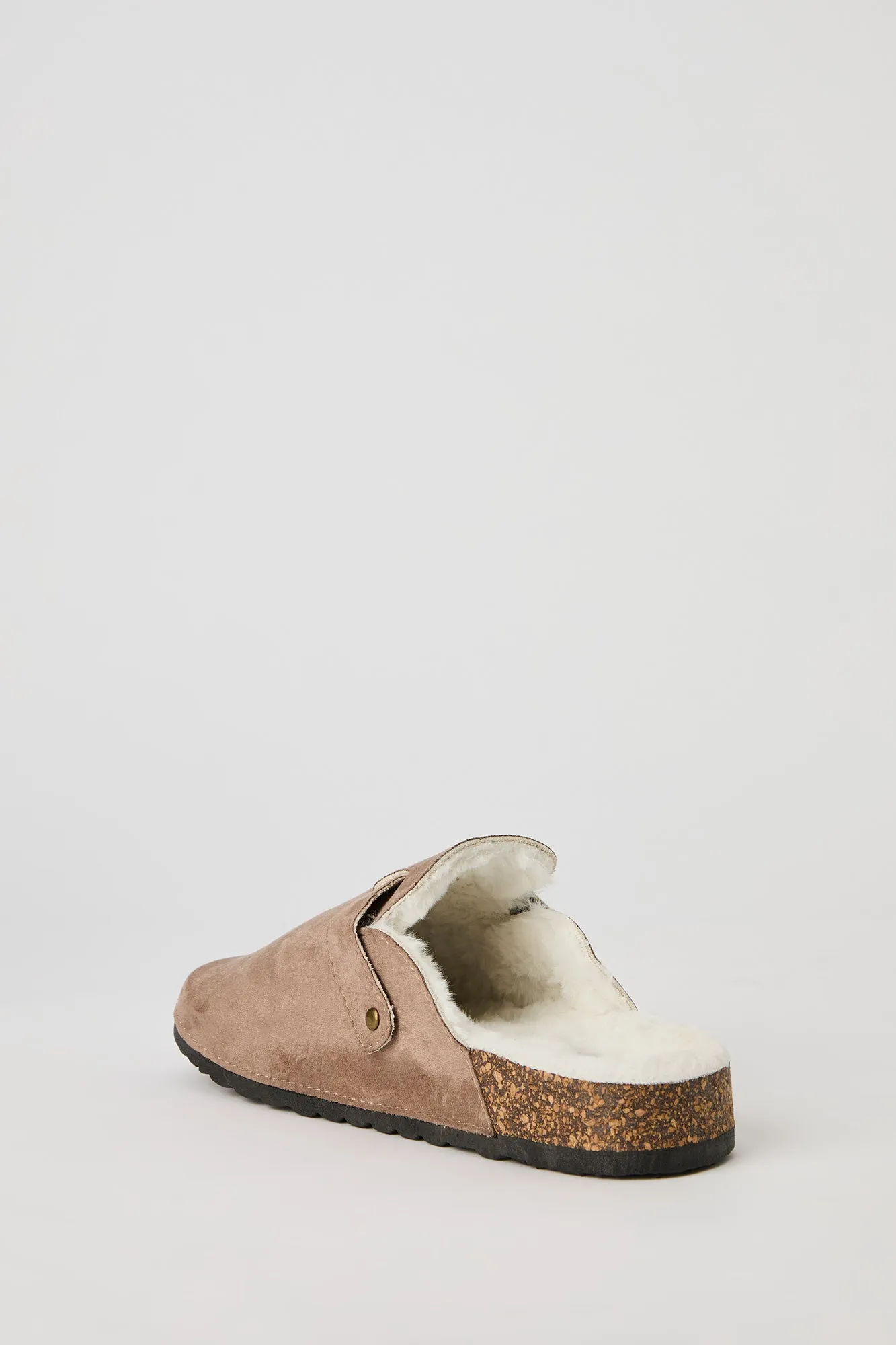 Faux Fur Lined Clog sold by Urban Planet product image thumbnail 4