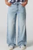 High Rise Wide Leg Light Jean sold by Urban Planet