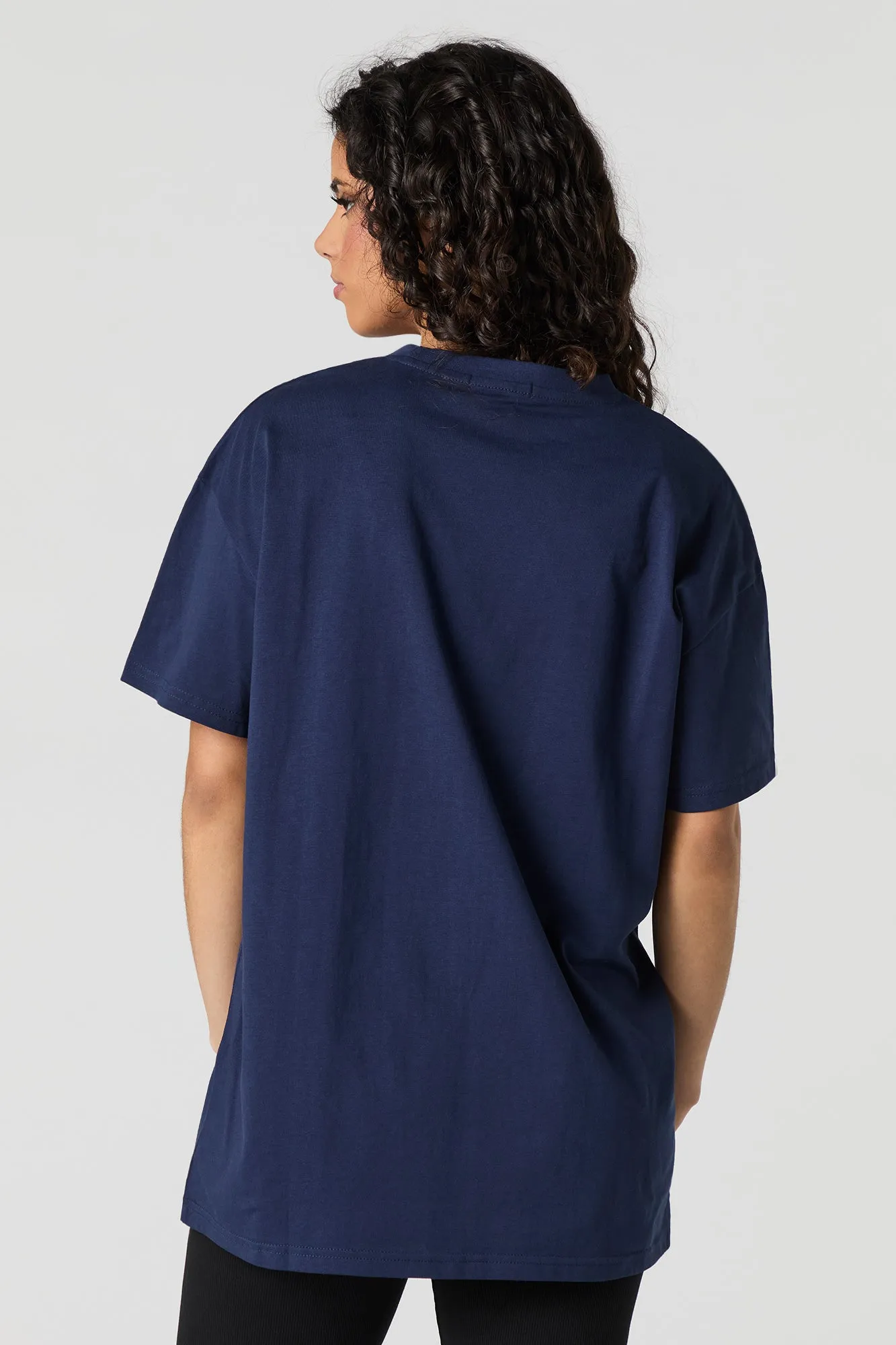 East Village 90 Graphic Oversized T-Shirt sold by Urban Planet product image thumbnail 3