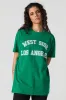 West Side HD Print Oversized T-Shirt sold by Urban Planet