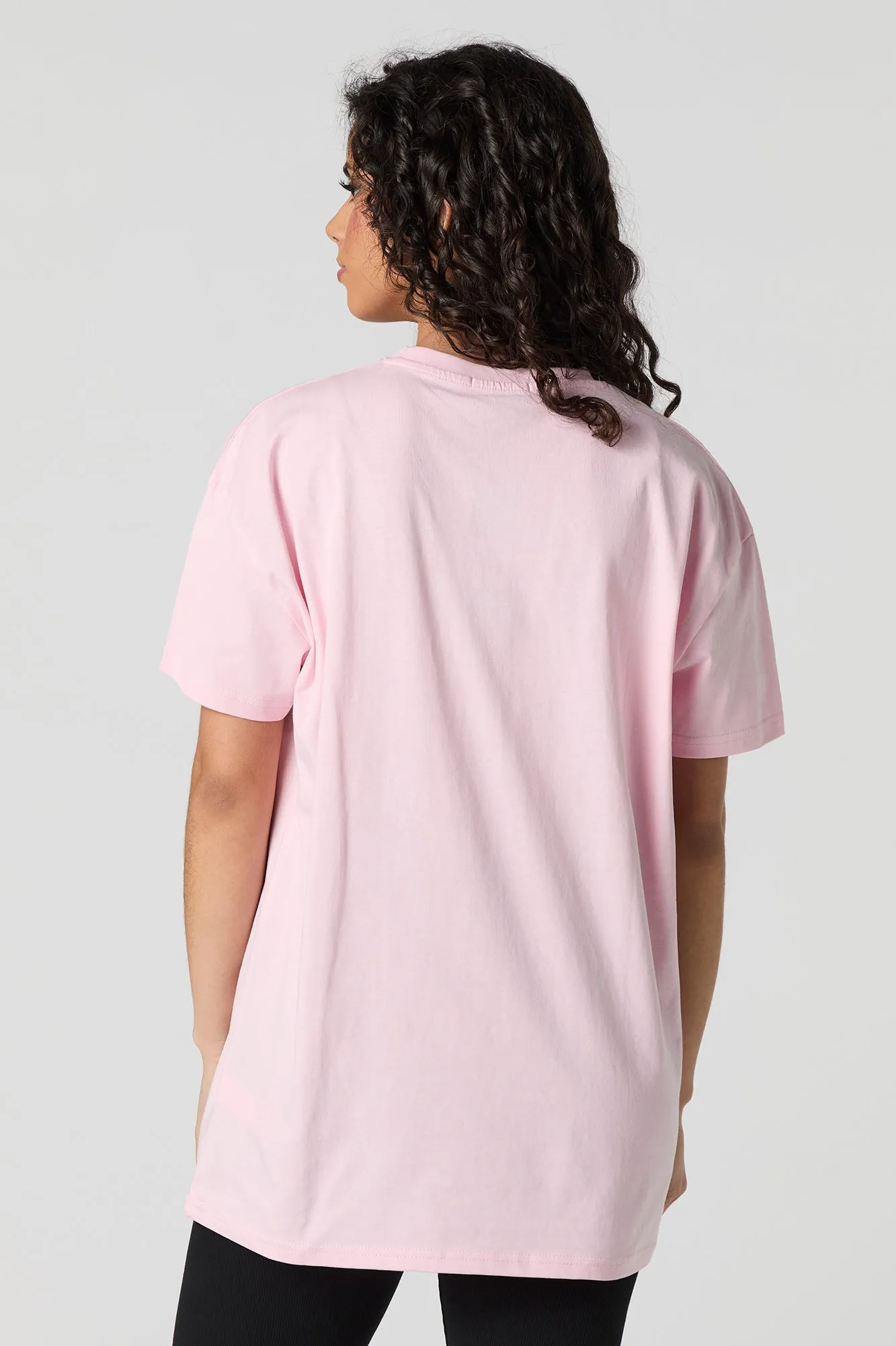 T-shirt surdimensionné à imprimé Love CA sold by Urban Planet product image thumbnail 3
