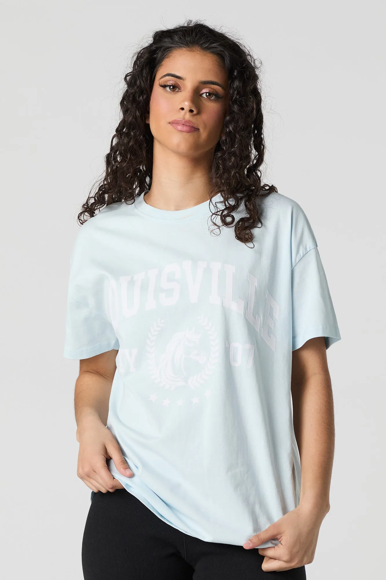 T-shirt surdimensionné à imprimé Louisville HD sold by Urban Planet