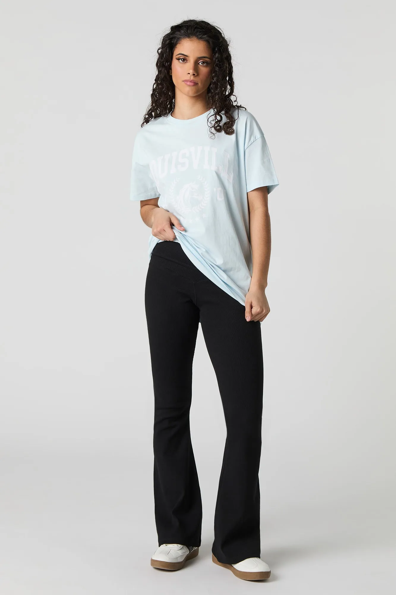 T-shirt surdimensionné à imprimé Louisville HD sold by Urban Planet product image thumbnail 2