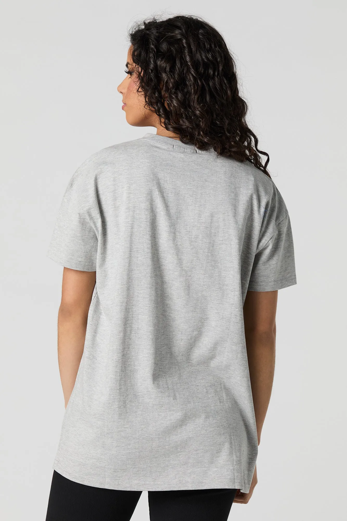 T-shirt surdimensionné avec motif brodé Heritage Park sold by Urban Planet product image thumbnail 3