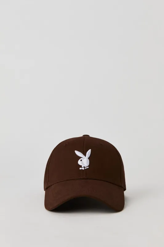 Playboy Bunny Embroidered Baseball Hat sold by Urban Planet