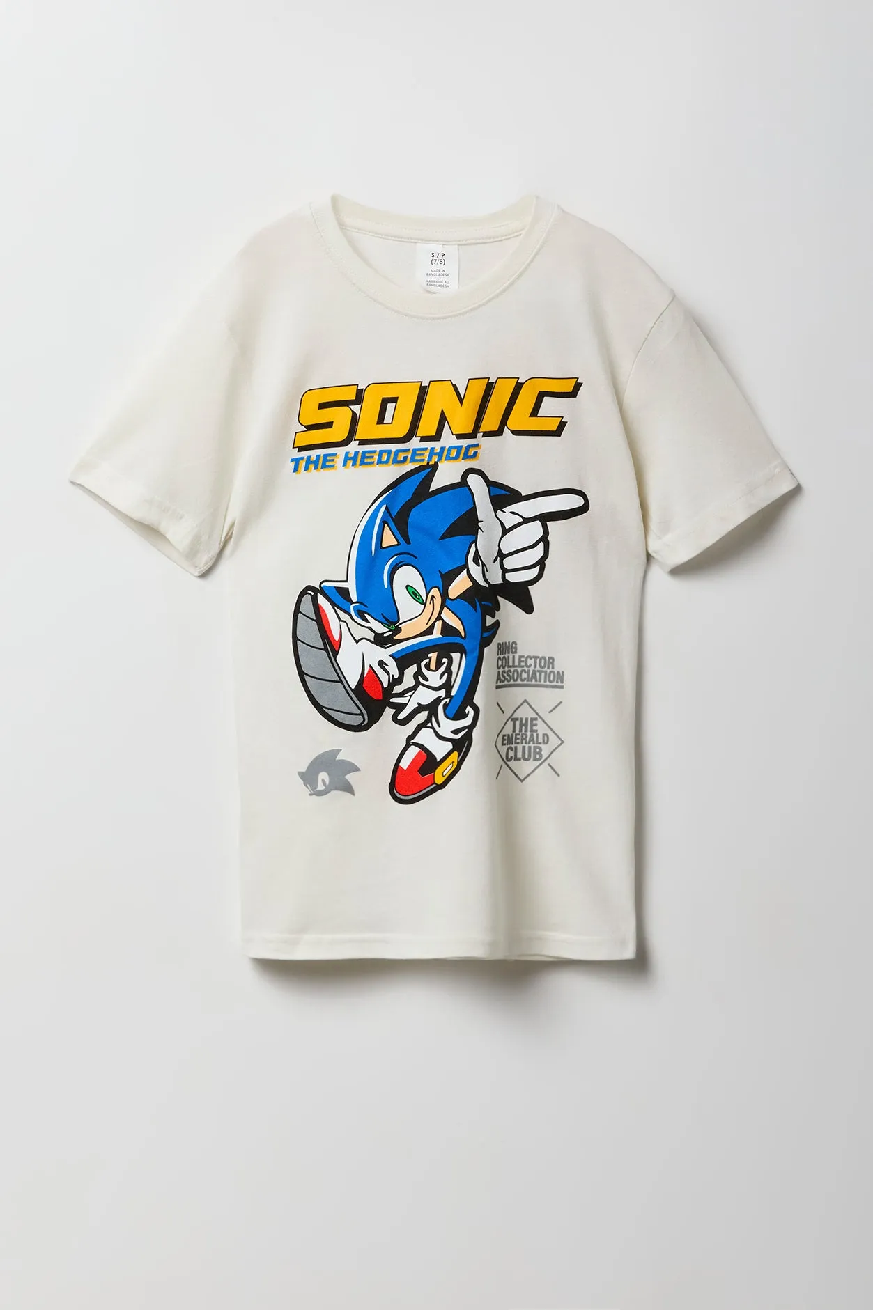 T-shirt à imprimé Sonic pour enfants sold by Urban Planet