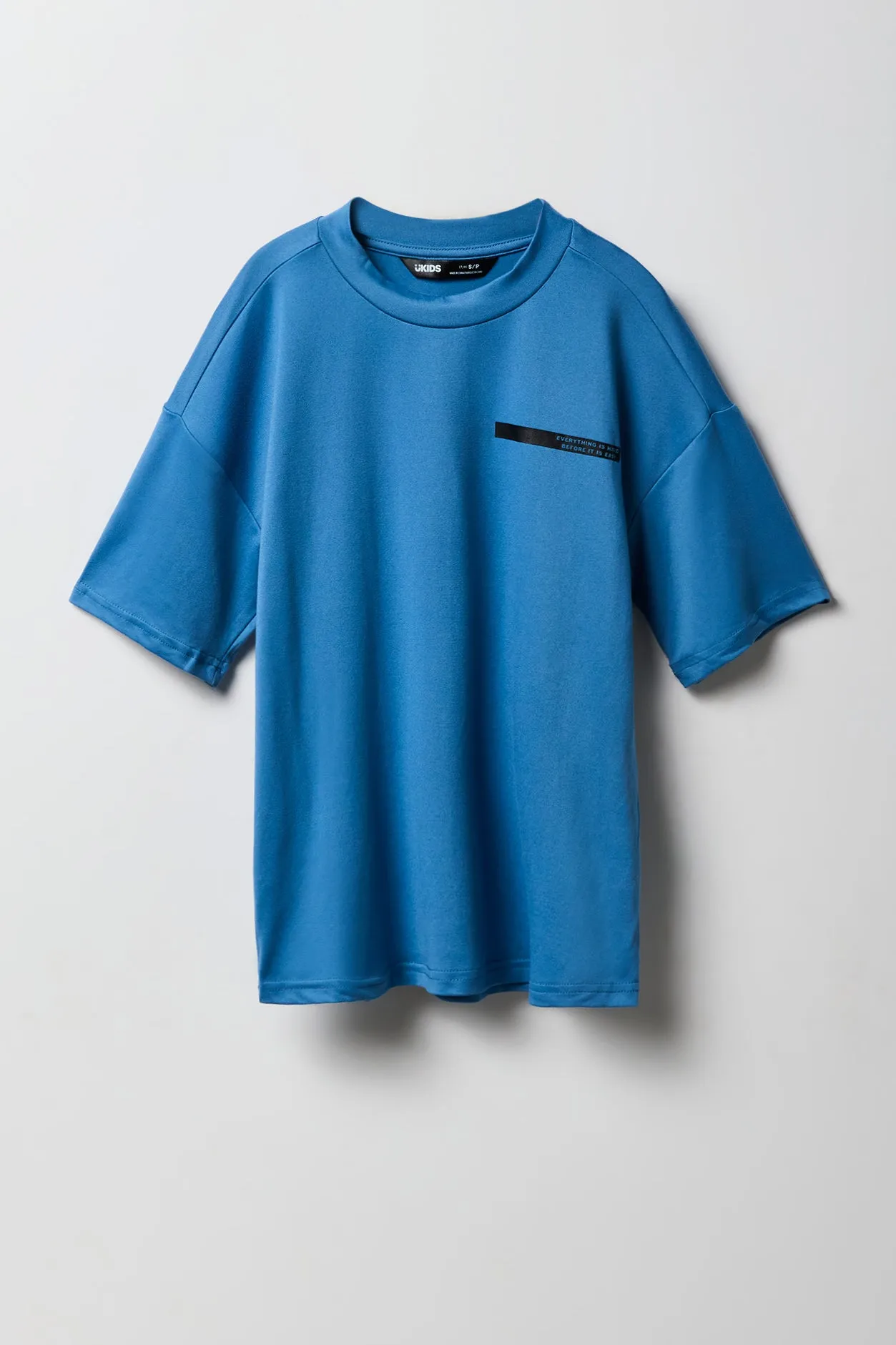 T-shirt à imprimé Hard Before Easy Active pour garçons sold by Urban Planet