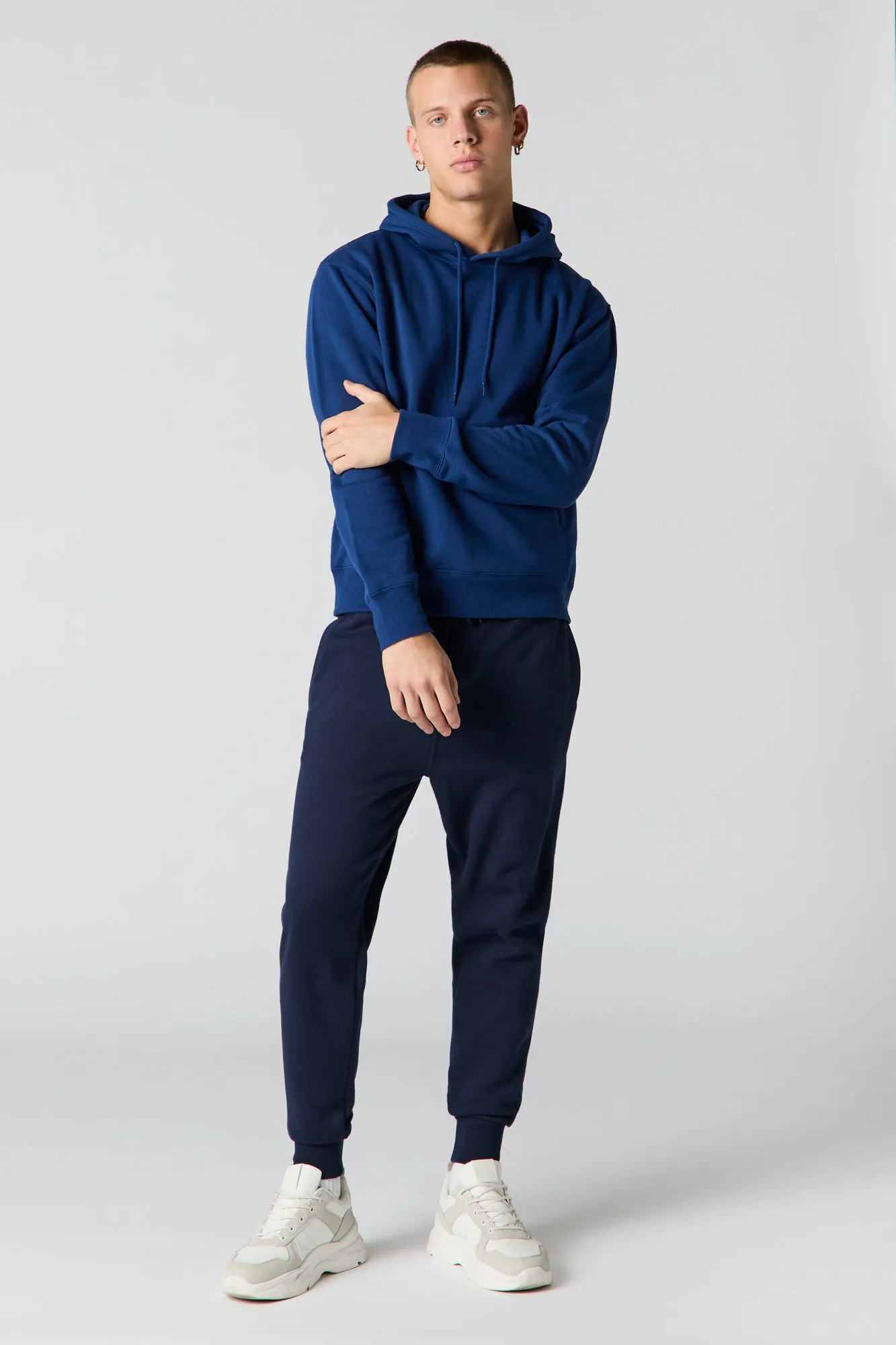 Solid Fleece Jogger sold by Urban Planet product image thumbnail 2