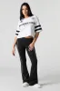 Sommer Ray Active Piping Detail Flare Pant sold by Urban Planet