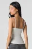 Camisole côtelée à bonnets intégrés et encolure ronde sold by Urban Planet