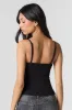 Camisole côtelée à bonnets intégrés et encolure ronde sold by Urban Planet