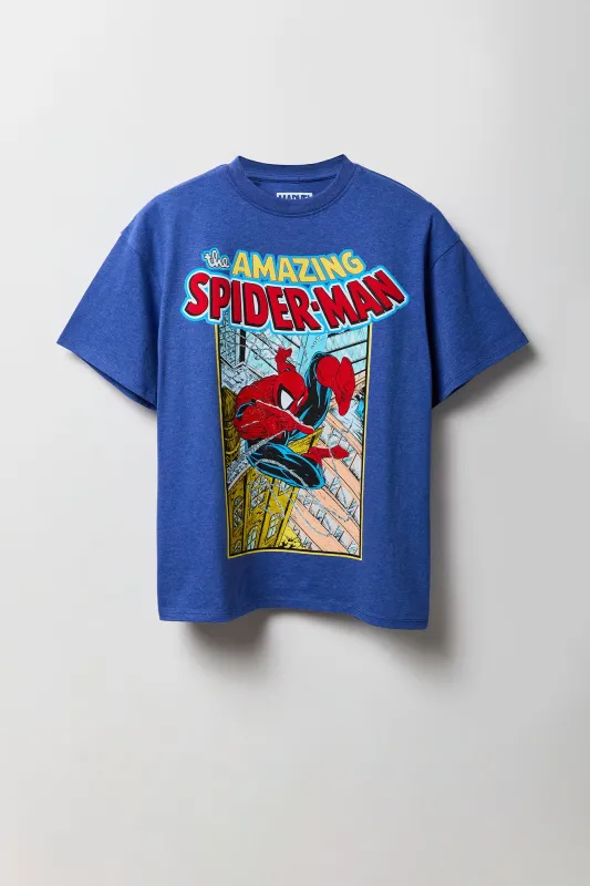 The Amazing Spider-Man Graphic Boyfriend T-Shirt sold by Urban Planet