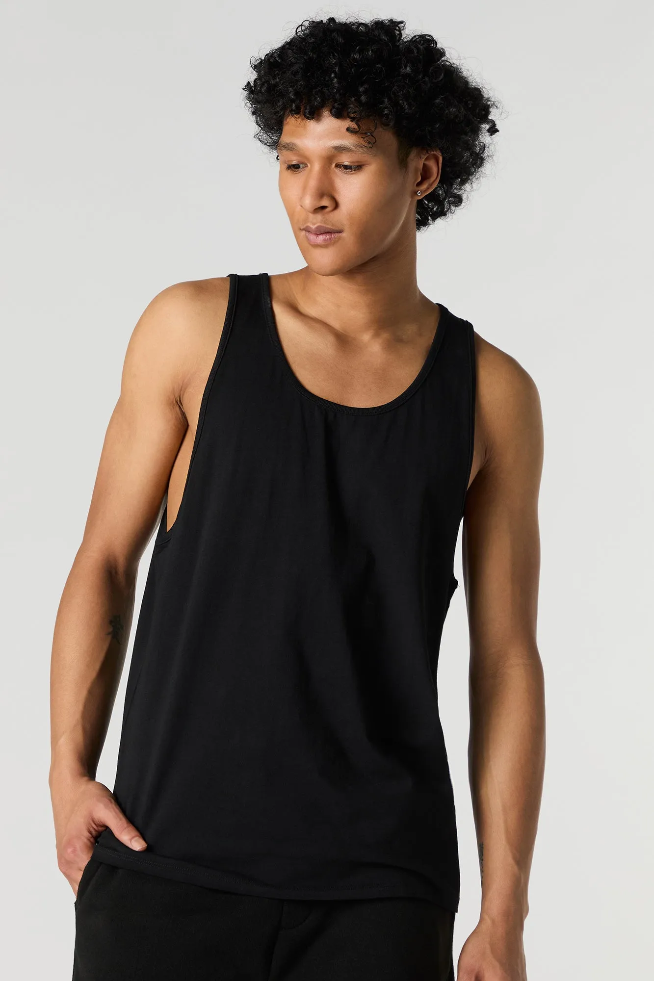 Camisole unie à encolure ronde sold by Urban Planet product image thumbnail 4