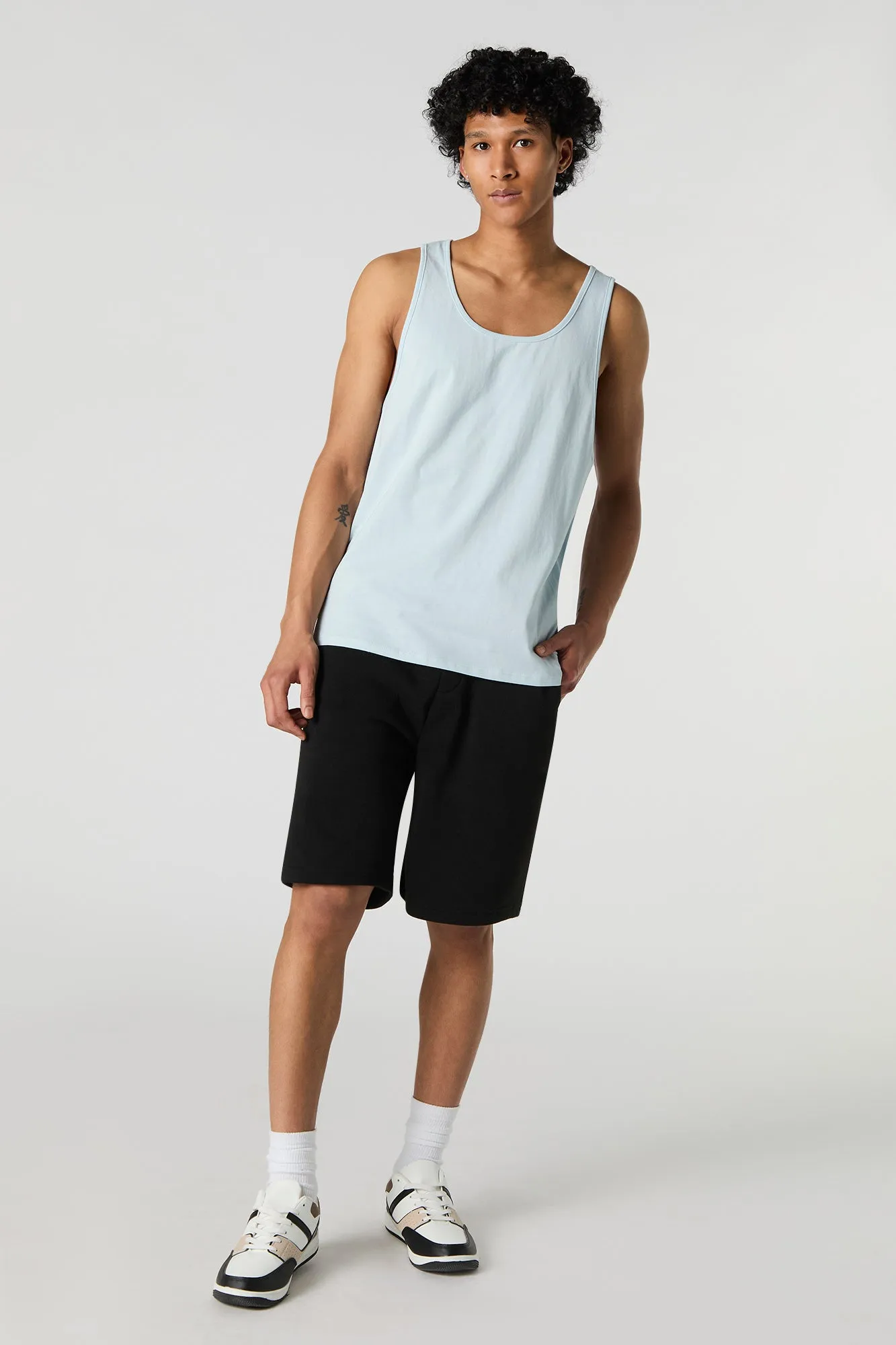 Camisole unie à encolure ronde sold by Urban Planet product image thumbnail 3