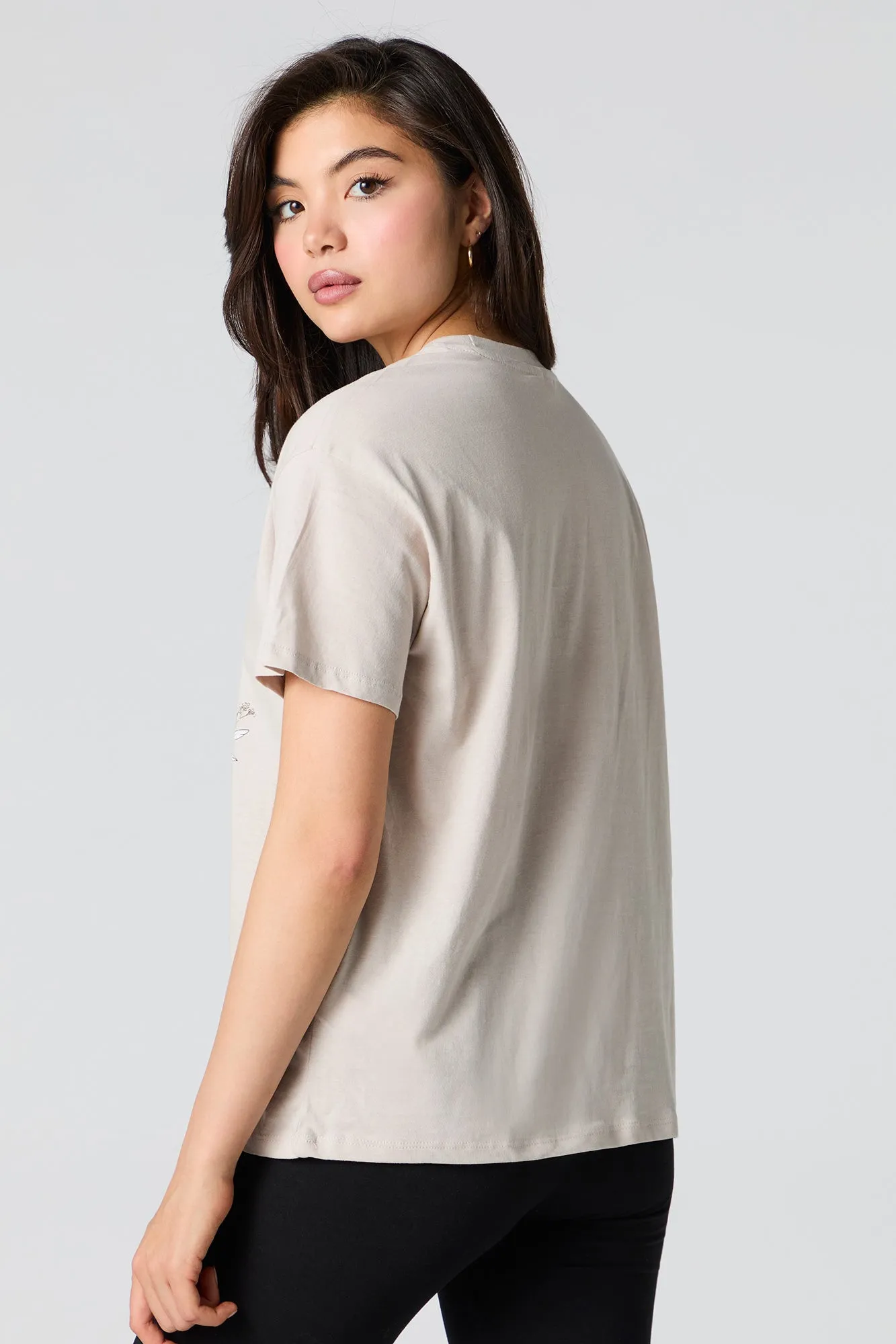 Desert Dreaming Graphic Boyfriend T-Shirt sold by Urban Planet product image thumbnail 3