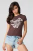 T-shirt ajusté à imprimé Cowgirl Era sold by Urban Planet