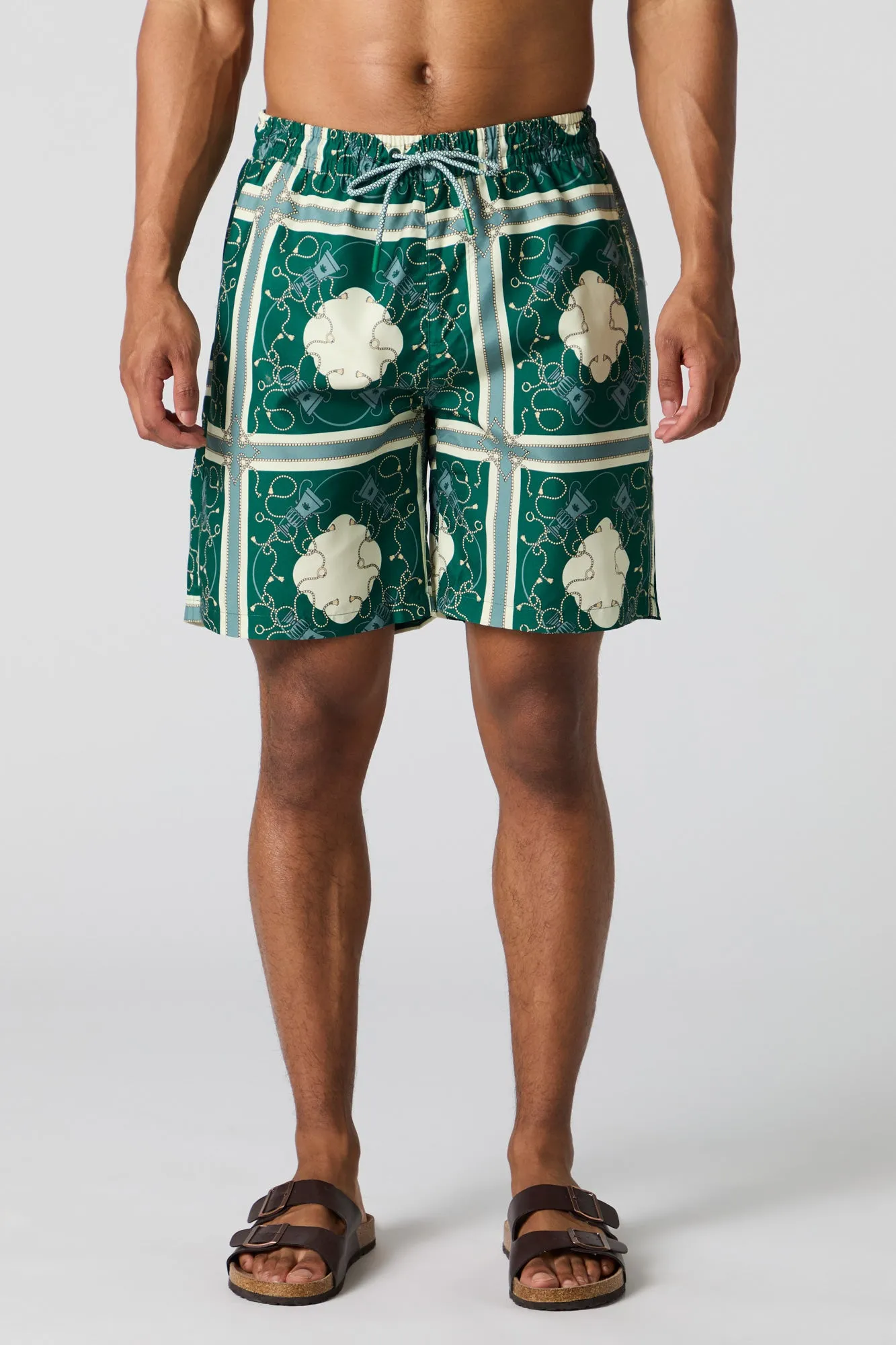 Chain Print Swim Short sold by Urban Planet