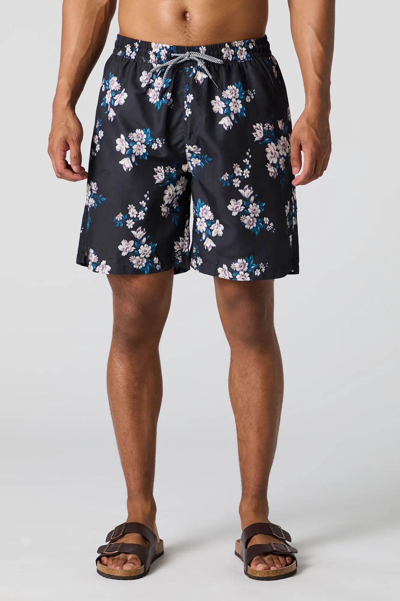 Floral Print Swim Short sold by Urban Planet