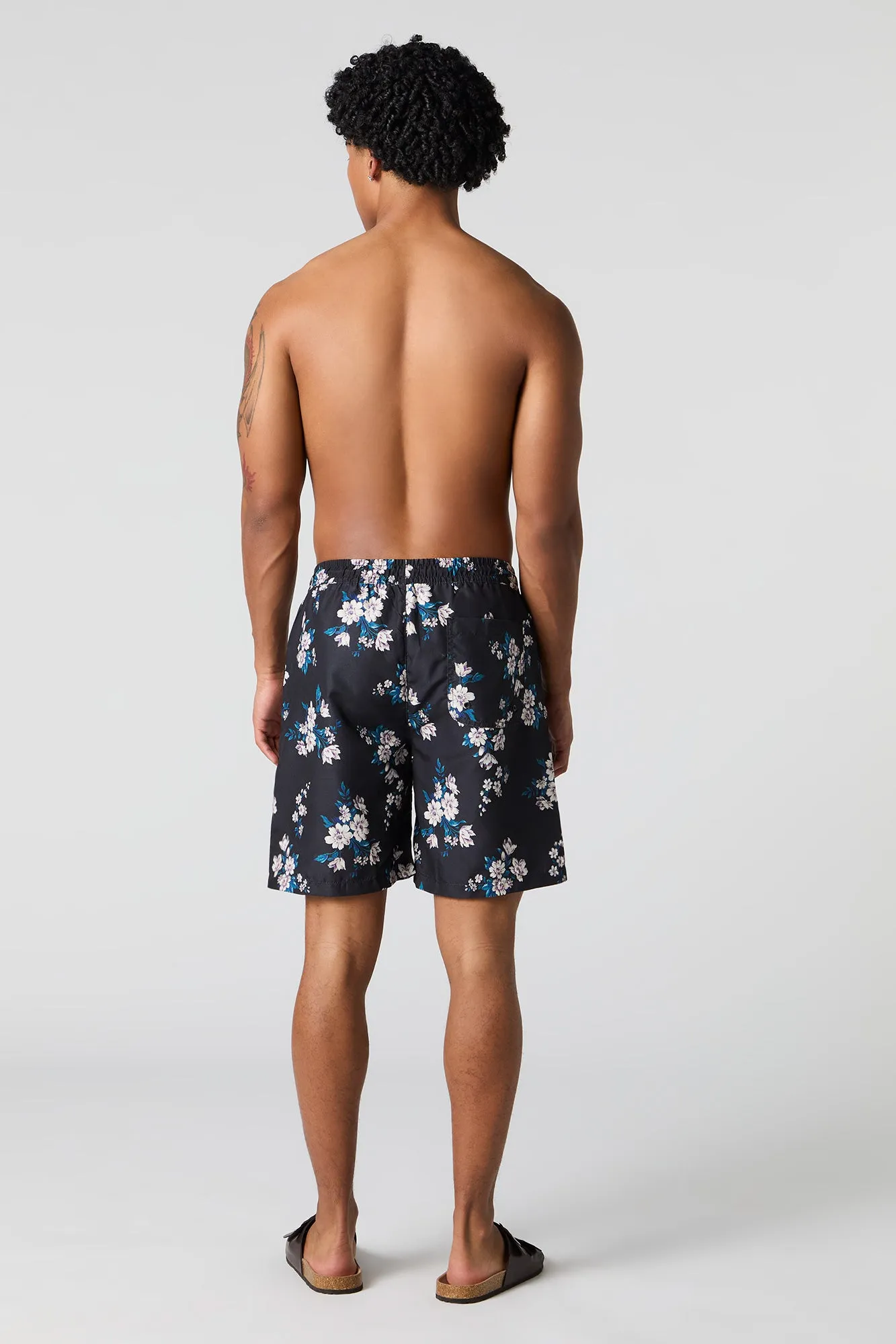 Short de bain à imprimé floral sold by Urban Planet product image thumbnail 5