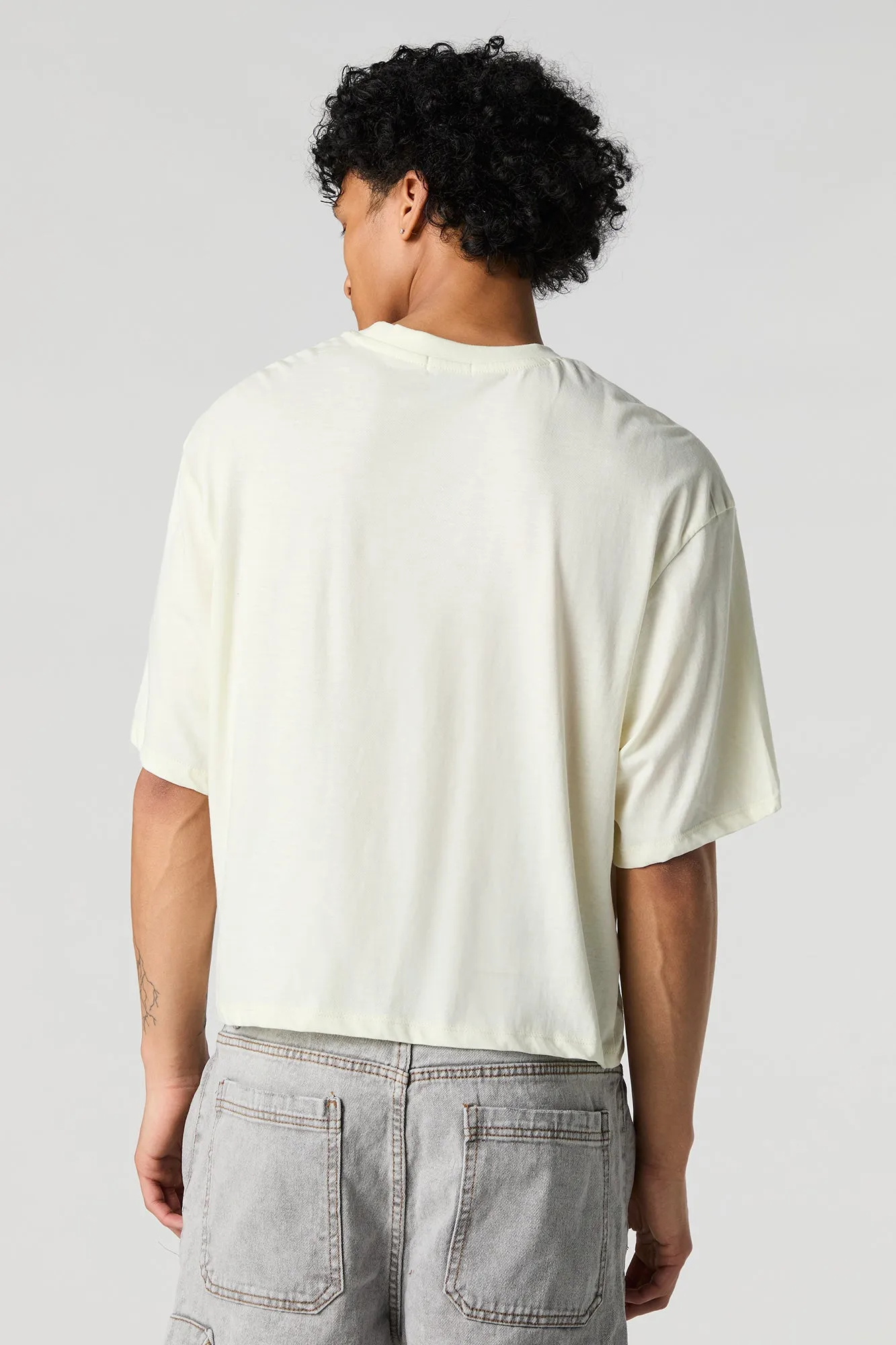 God Mode Graphic Boxy T-Shirt sold by Urban Planet product image thumbnail 2