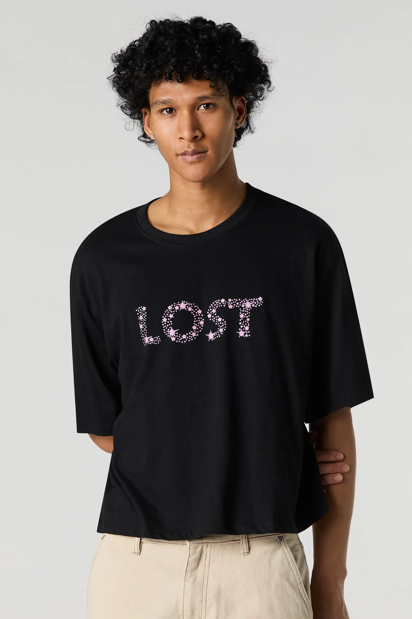 Lost Graphic Boxy T-Shirt sold by Urban Planet