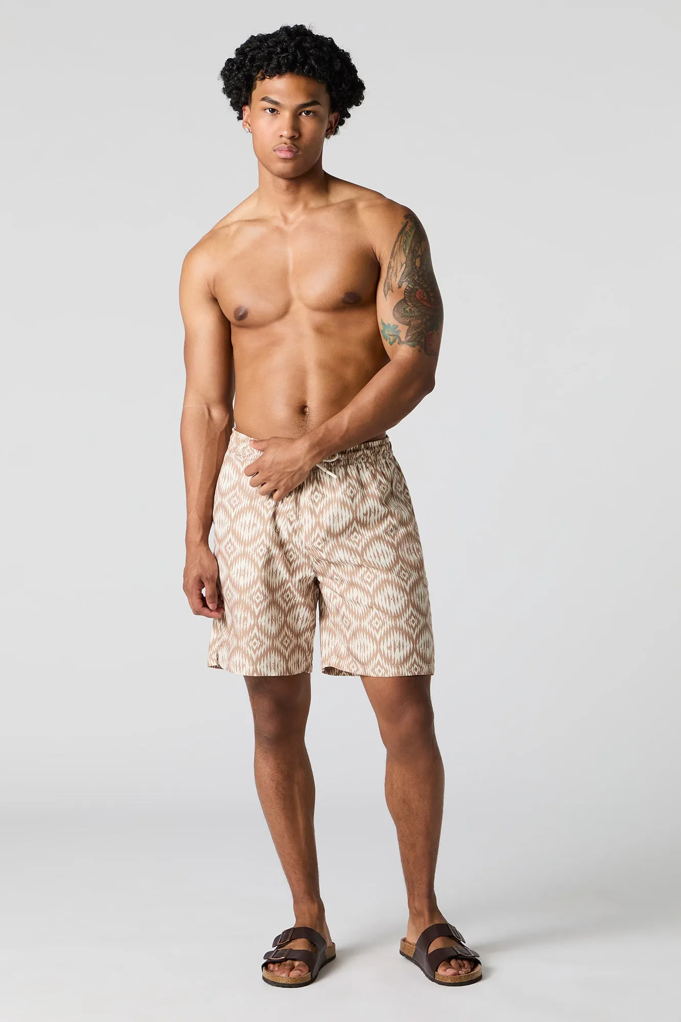 Short de bain à imprimé aztèque sold by Urban Planet product image thumbnail 2