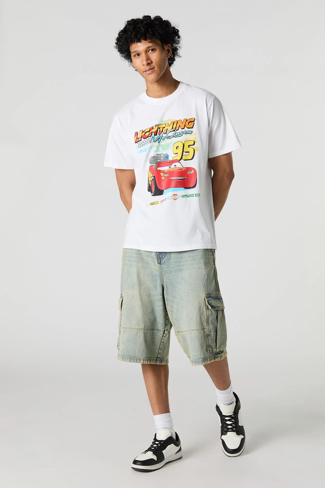 T-shirt à imprimé Lightning McQueen sold by Urban Planet product image thumbnail 3