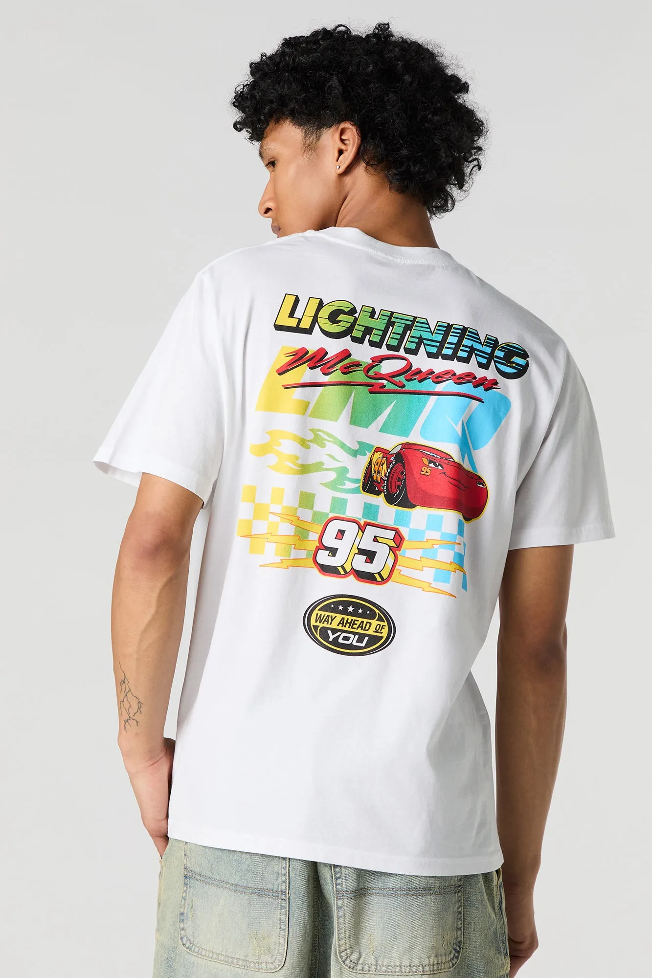 T-shirt à imprimé Lightning McQueen sold by Urban Planet