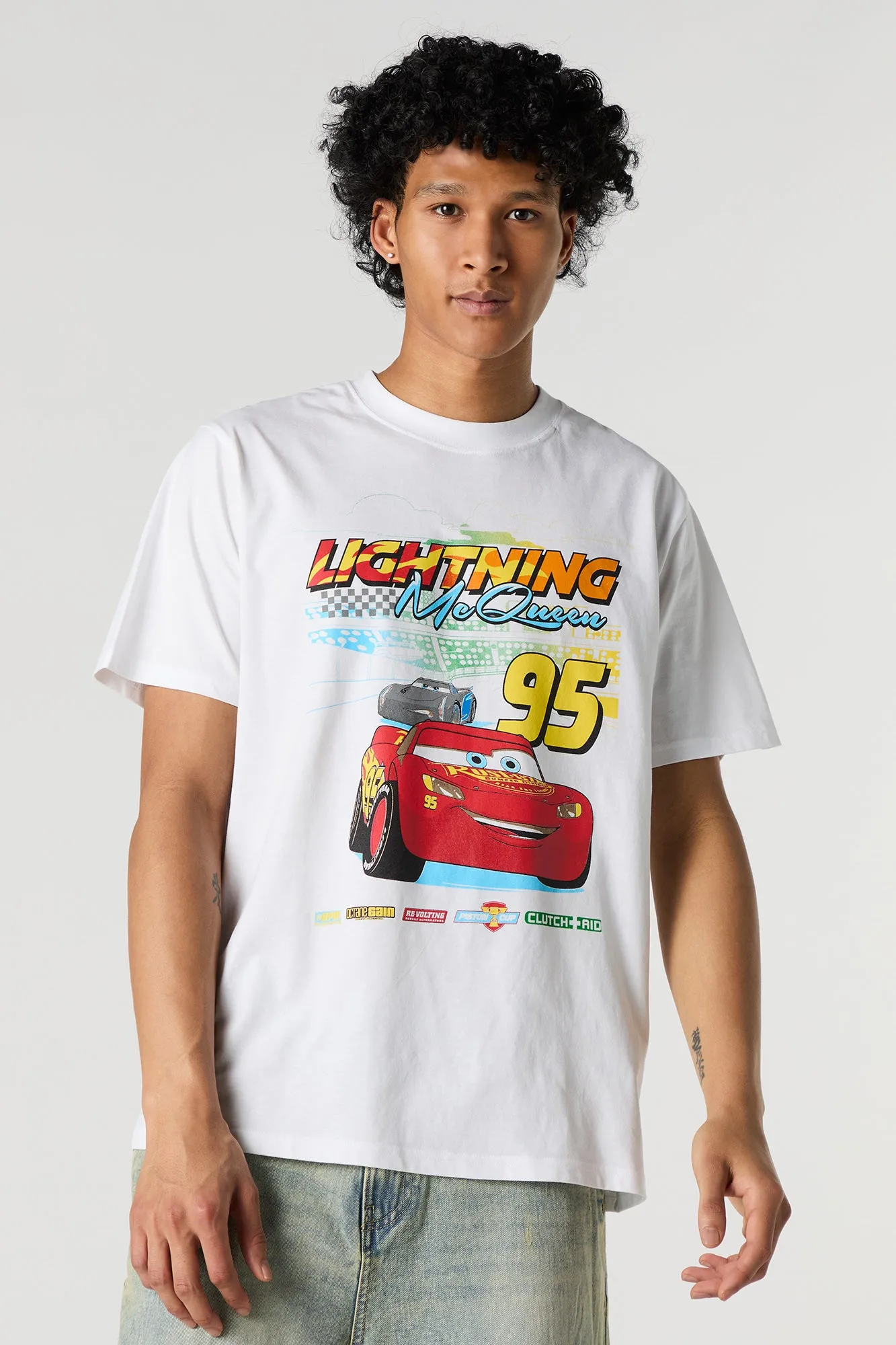 T-shirt à imprimé Lightning McQueen sold by Urban Planet product image thumbnail 2
