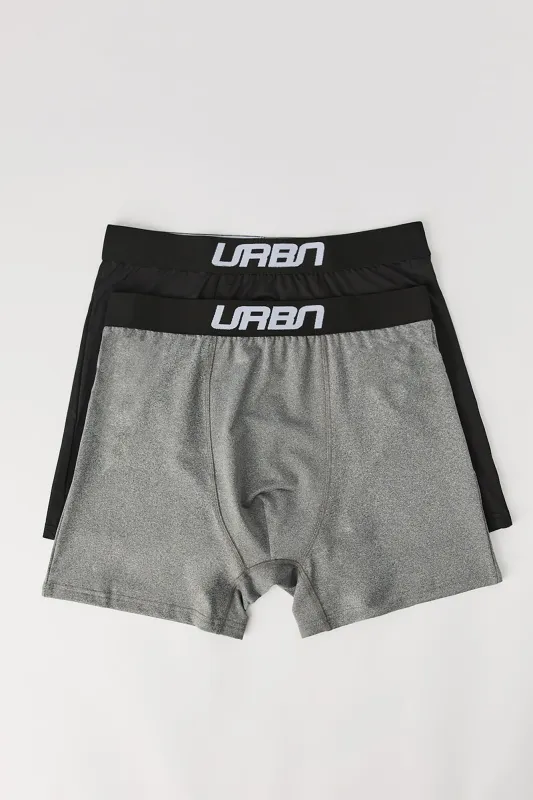 Solid Boxer Brief (2 Pack) sold by Urban Planet