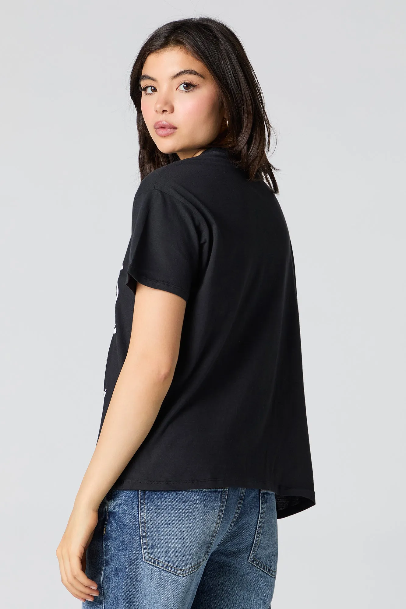 Tequila Bar Graphic Boyfriend T-Shirt sold by Urban Planet product image thumbnail 2