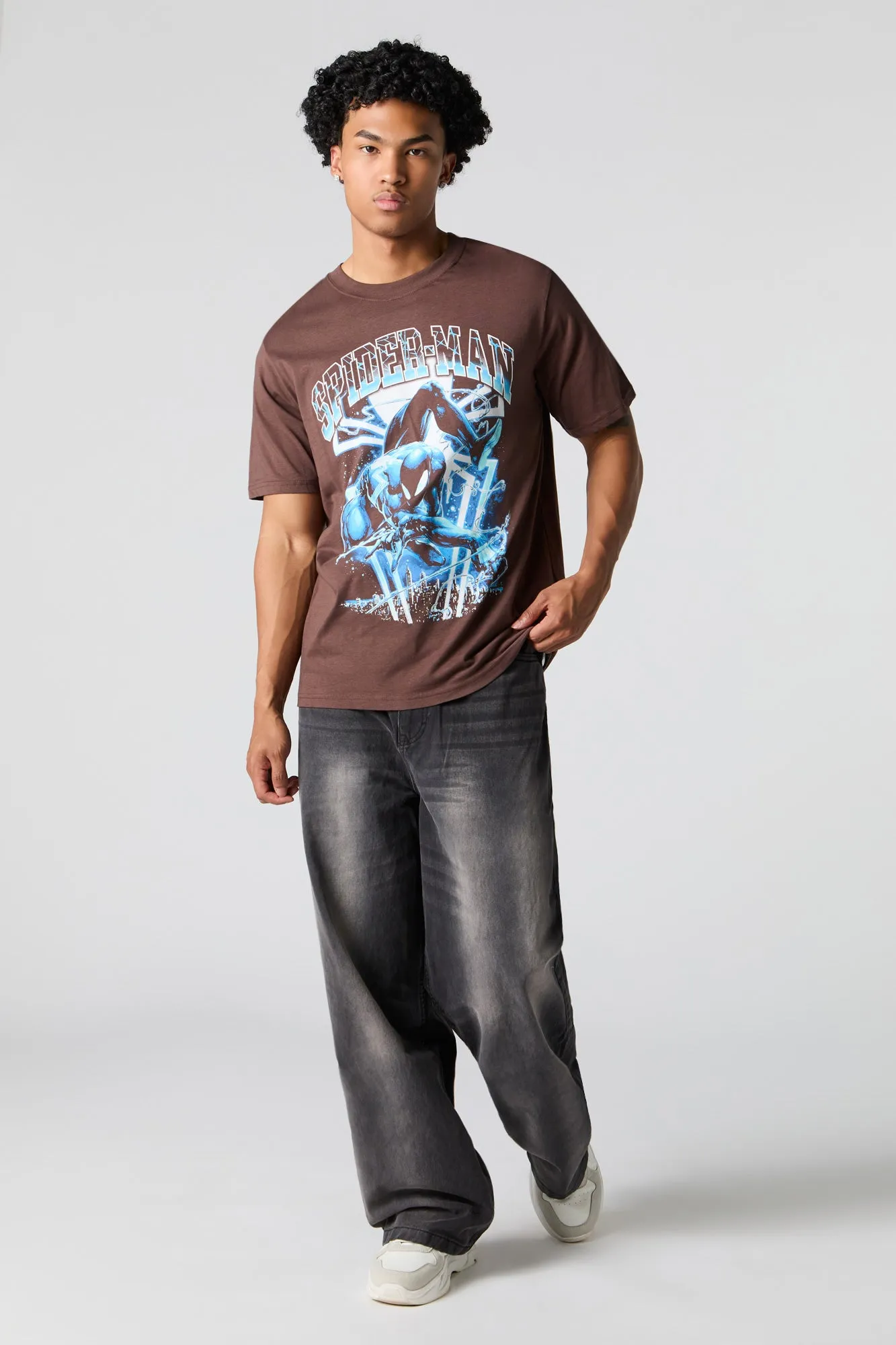 T-shirt à imprimé Spider-Man sold by Urban Planet product image thumbnail 2