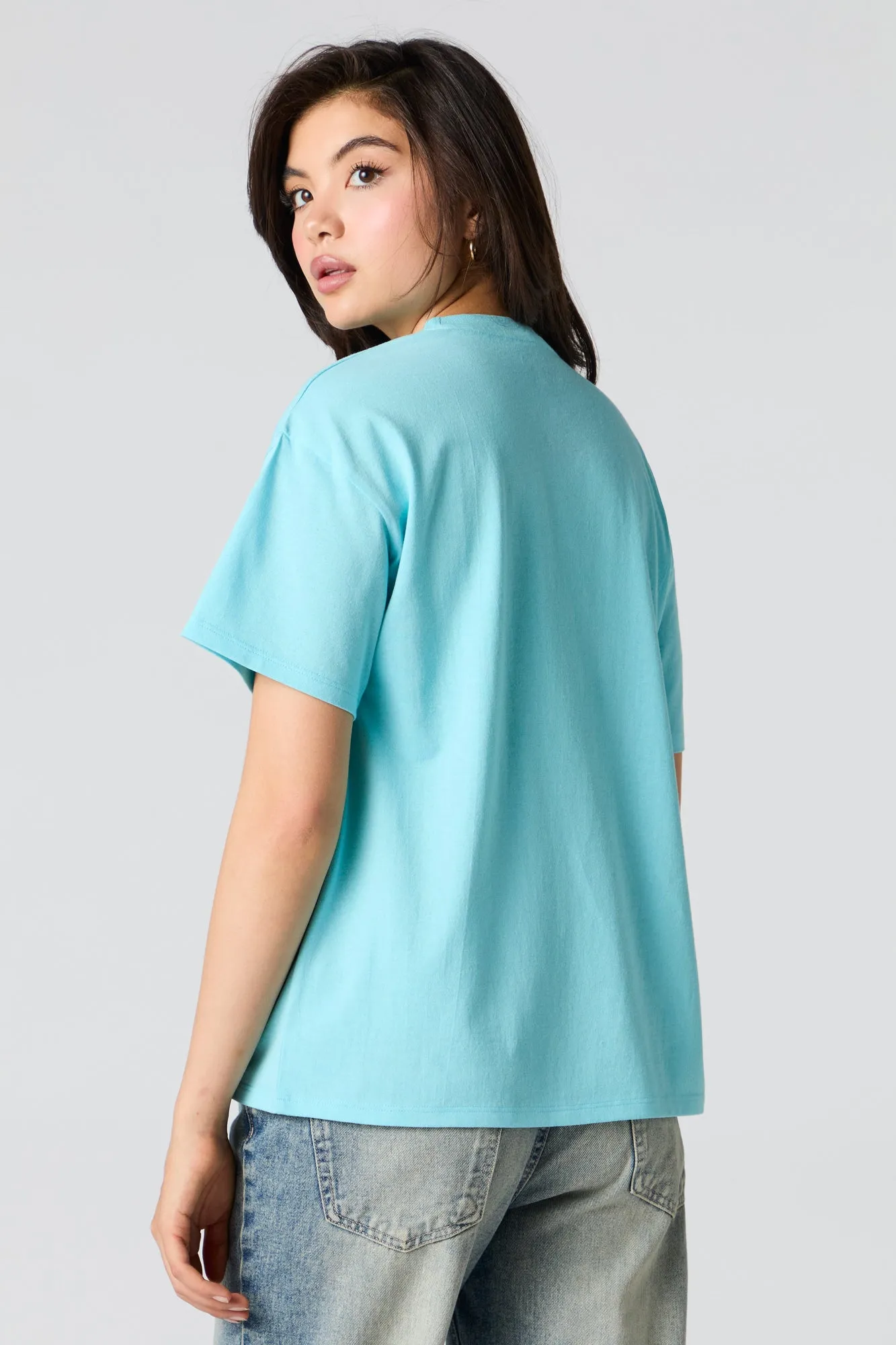 SpongeBob & Patrick Graphic Boyfriend T-Shirt sold by Urban Planet product image thumbnail 2