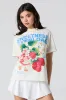 Strawberry Shortcake Graphic Boyfriend T-Shirt sold by Urban Planet