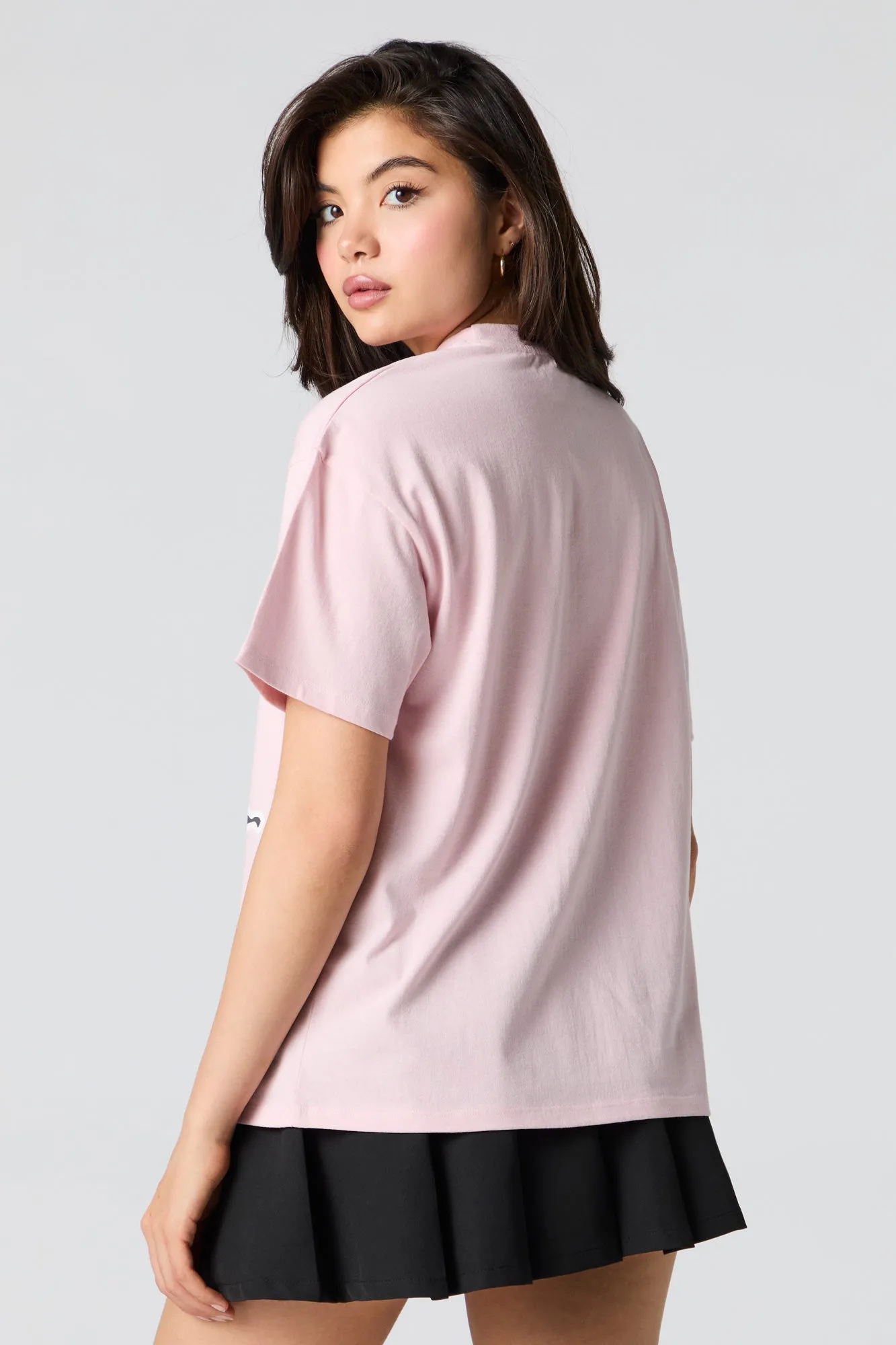 T-shirt coupe garçonne à imprimé Snoopy sold by Urban Planet product image thumbnail 2