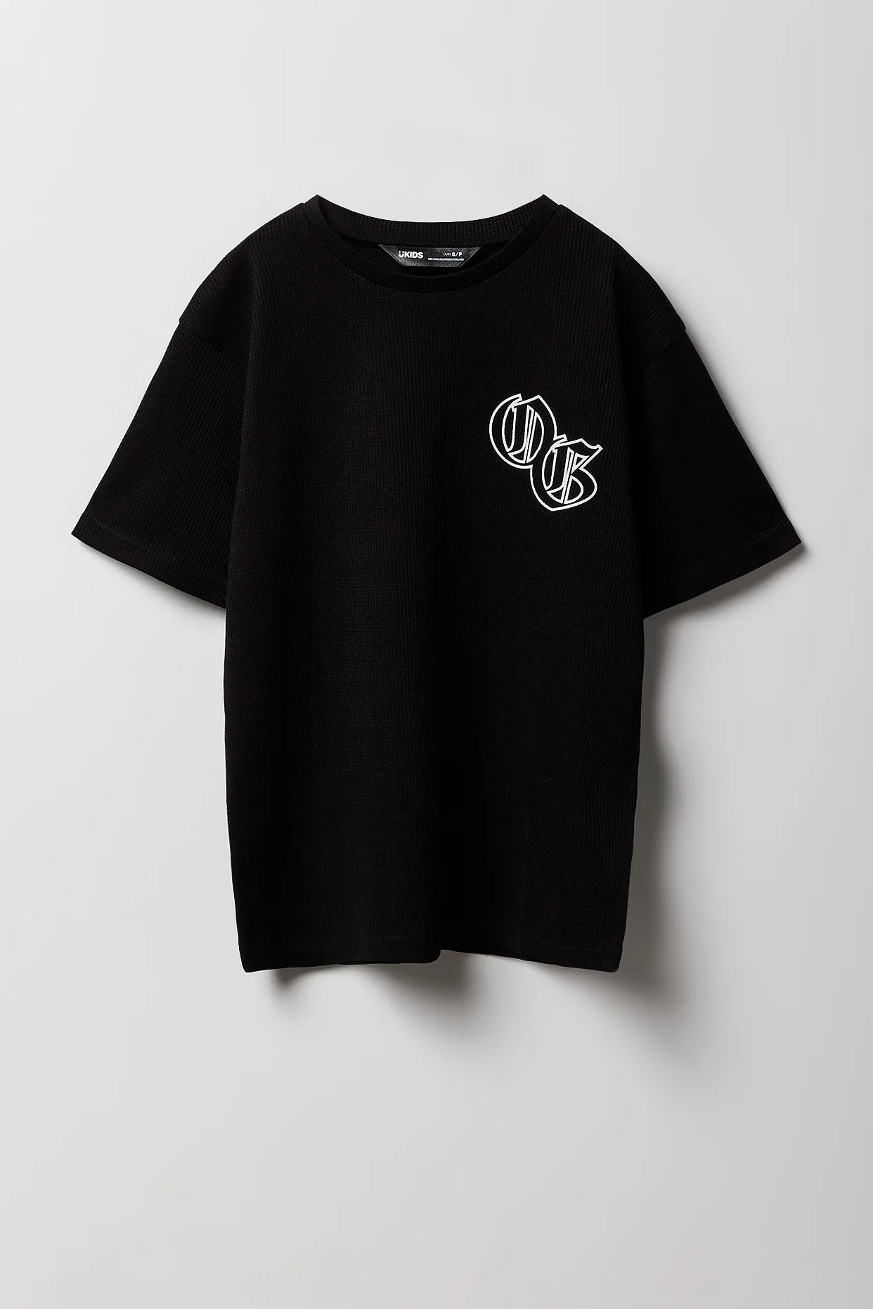 T-shirt en tricot gaufré à imprimé OG pour garçon sold by Urban Planet product image thumbnail 2