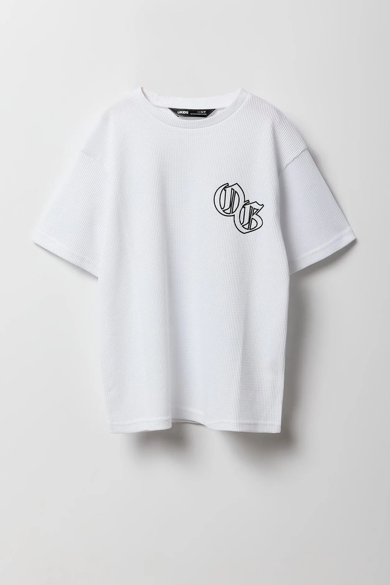 T-shirt en tricot gaufré à imprimé OG pour garçon sold by Urban Planet product image thumbnail 4