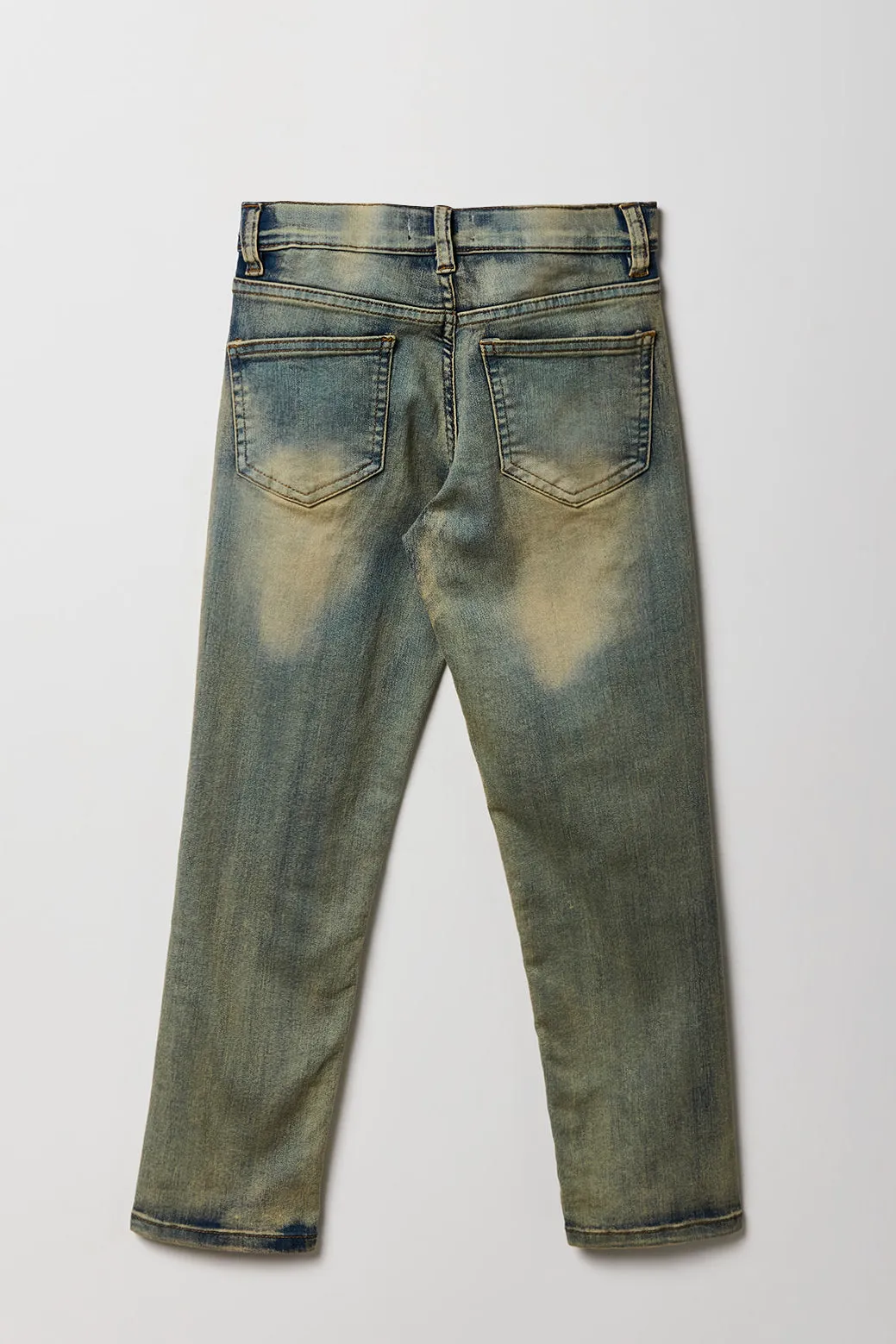 Boys Distressed Stretch Skinny Jean sold by Urban Planet product image thumbnail 4
