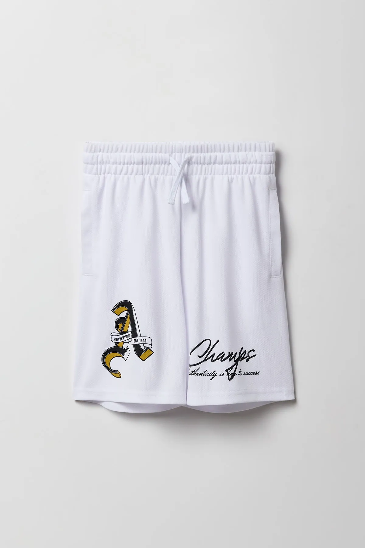 Short de basket-ball en filet imprimé pour garçons sold by Urban Planet