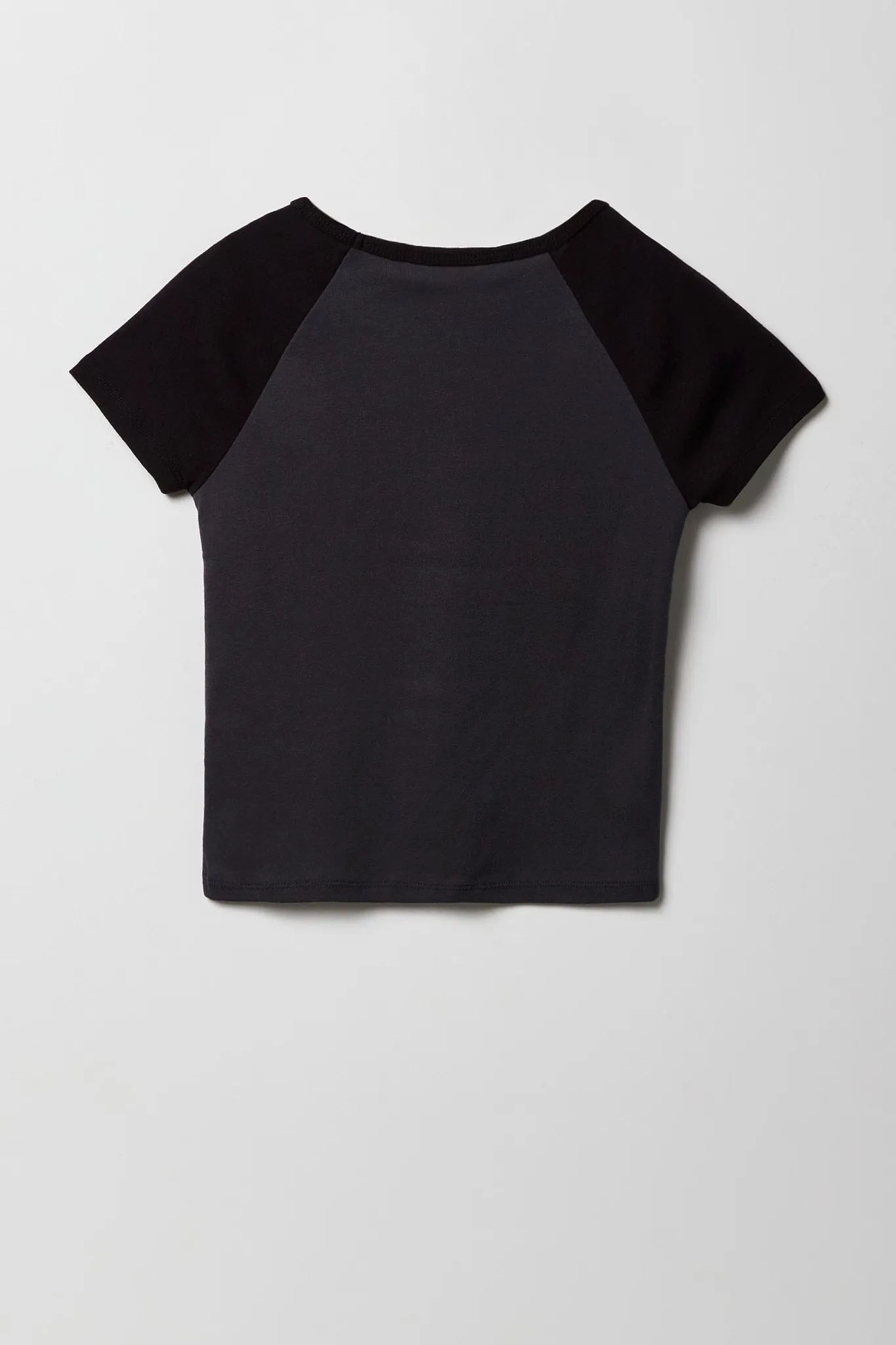 Girls Graphic Raglan T-Shirt sold by Urban Planet product image thumbnail 2