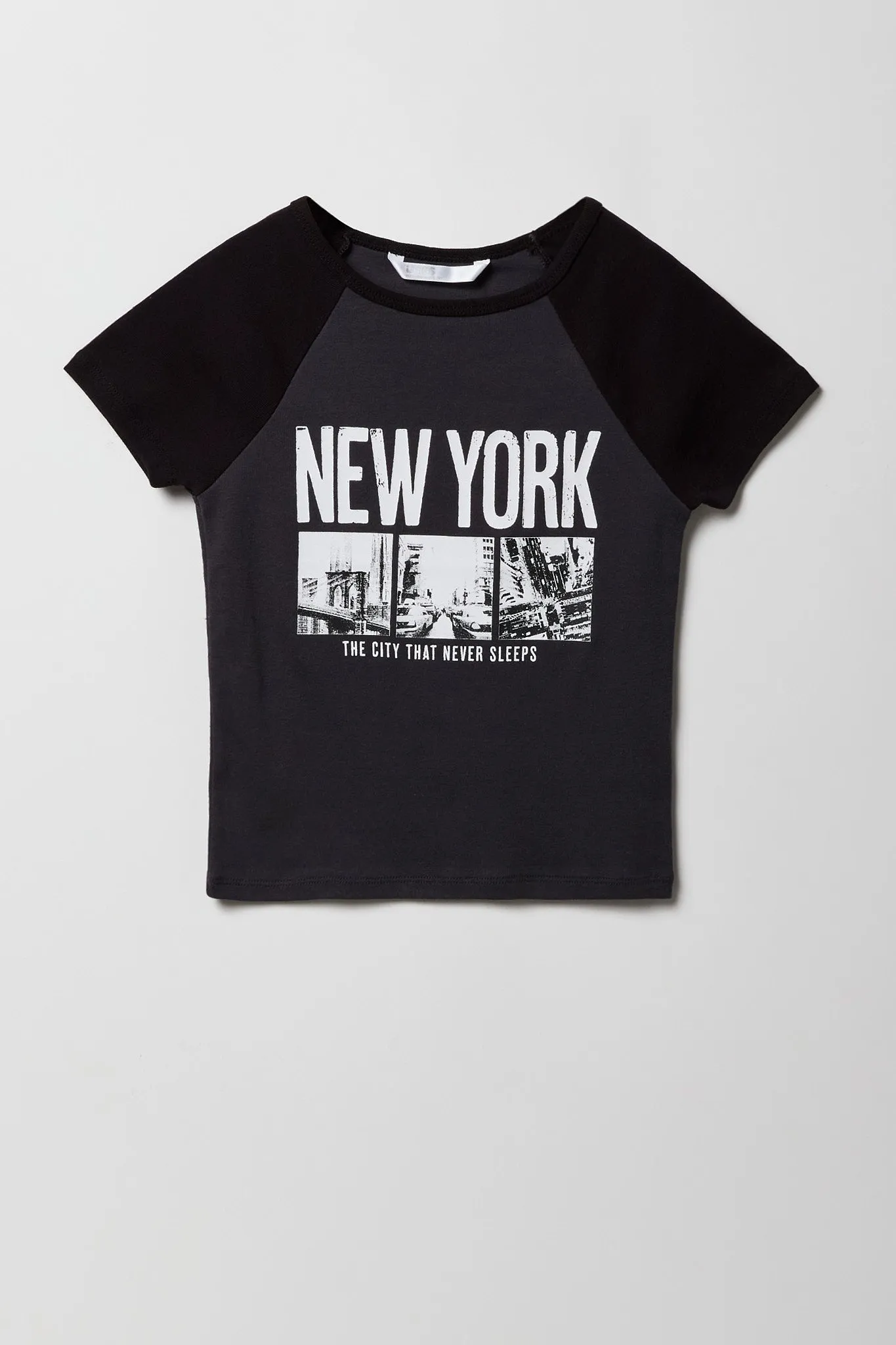 T-shirt raglan imprimé pour fille sold by Urban Planet