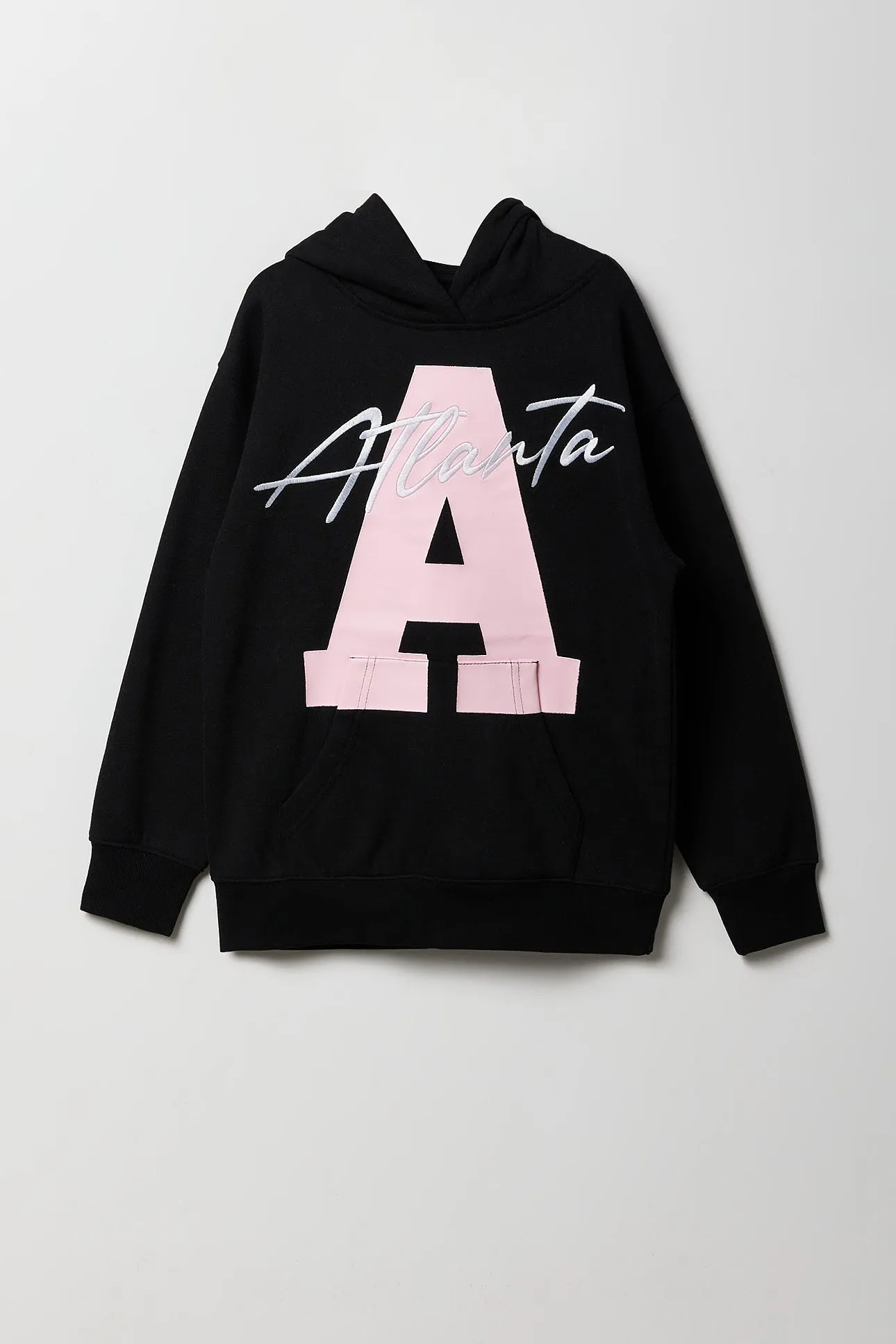 Girls Graphic Fleece Hoodie sold by Urban Planet