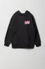 Girls Graphic Fleece Hoodie sold by Urban Planet